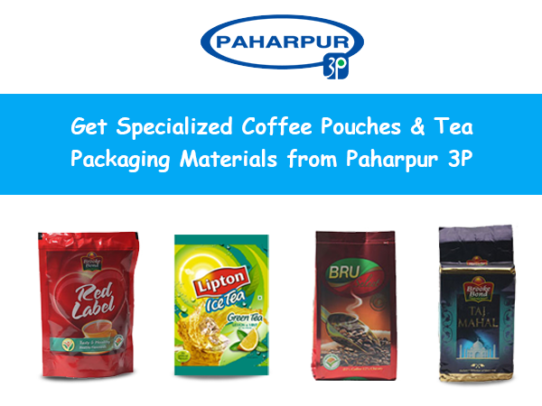 coffee pouches &amp; tea packaging